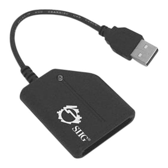 SIIG JU-EP0012-S1 Quick Installation Manual