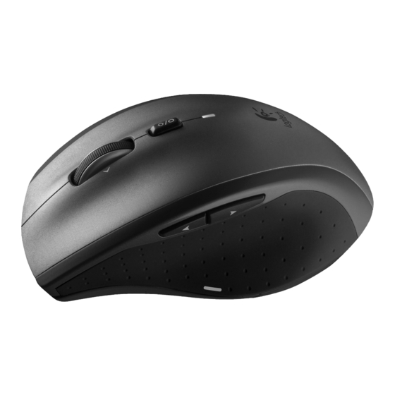 LOGITECH M705 GETTING STARTED Pdf Download ManualsLib