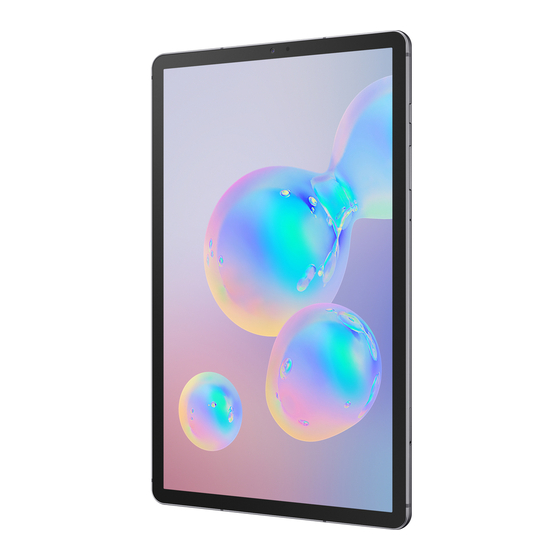 SAMSUNG GALAXY TAB S6 USER MANUAL Pdf Download | ManualsLib