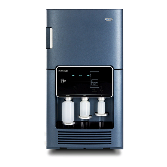 WATERS ACQUITY RDA OVERVIEW AND MAINTENANCE MANUAL Pdf Download ManualsLib