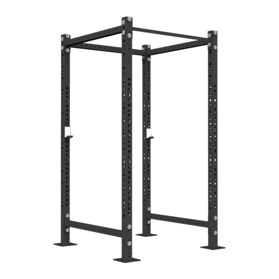 X TRAINING EQUIPMENT 4X4 POWER RACK ASSEMBLY MANUAL Pdf Download ManualsLib