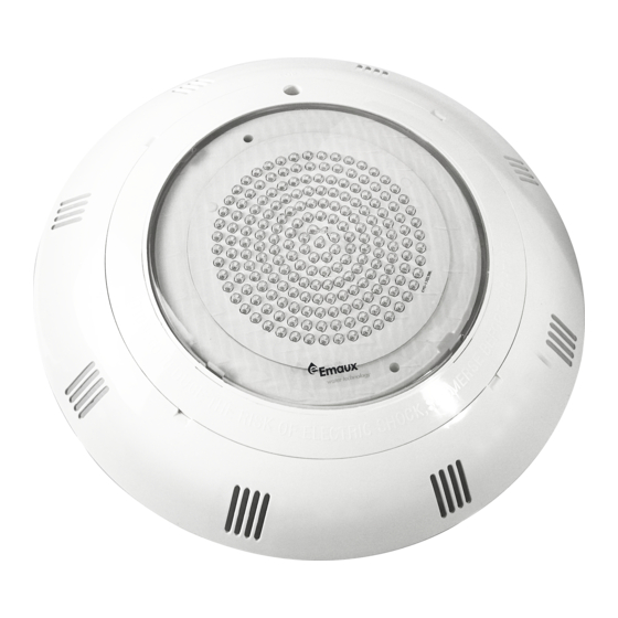 EMAUX UNDERWATER LIGHT SERIES INSTALLATION AND OPERATION MANUAL Pdf