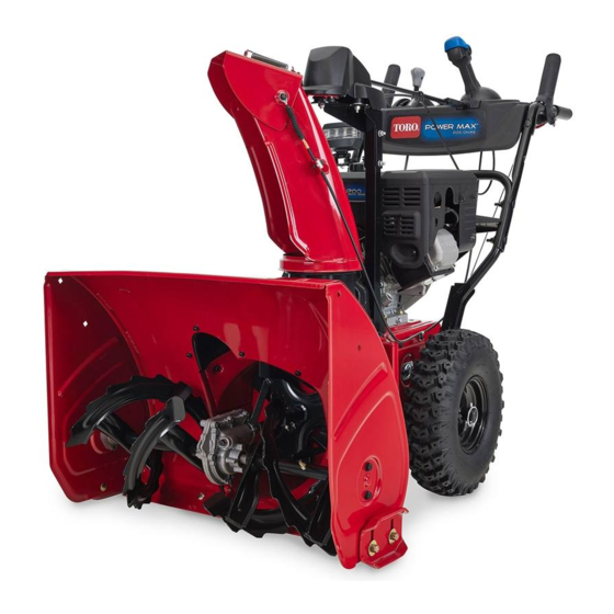 TORO POWER MAX 826 OHAE QUICK START MANUAL Pdf Download ManualsLib