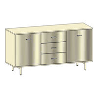 HULALA HOME SBBSD0388 Assembly Instructions Manual