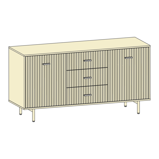 HULALA HOME SBBSD0388 Assembly Instructions Manual