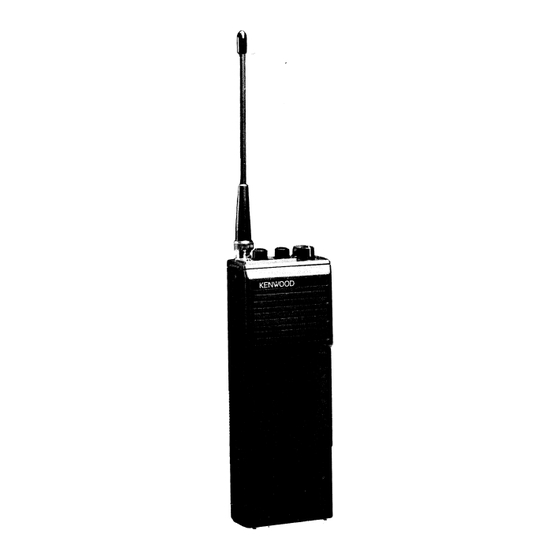 Kenwood TK-310 Service Manual