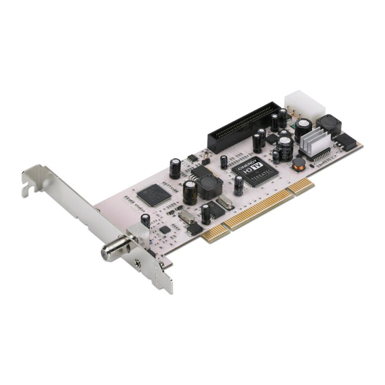TerraTec Cinergy S2 PCI HD Quick Setup Manual