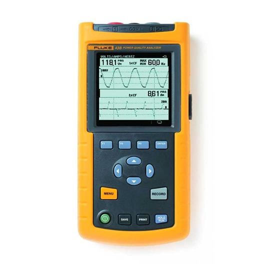 Fluke 43B Service Manual