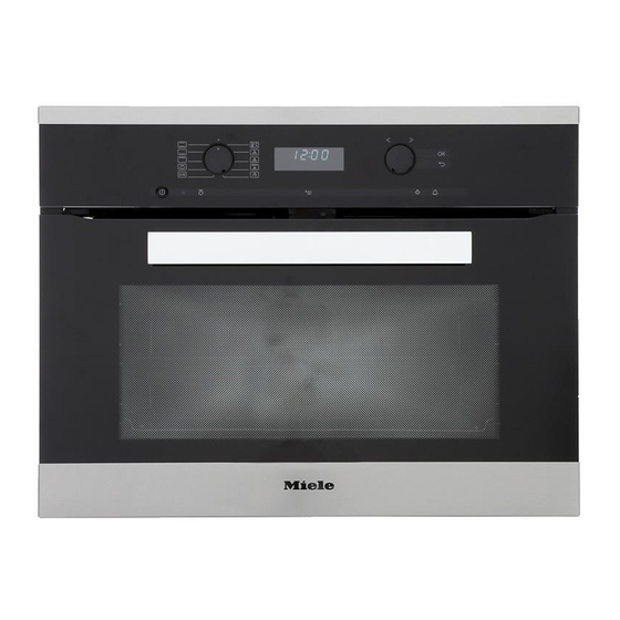 Miele H6200BP Operating And Installation Instructions