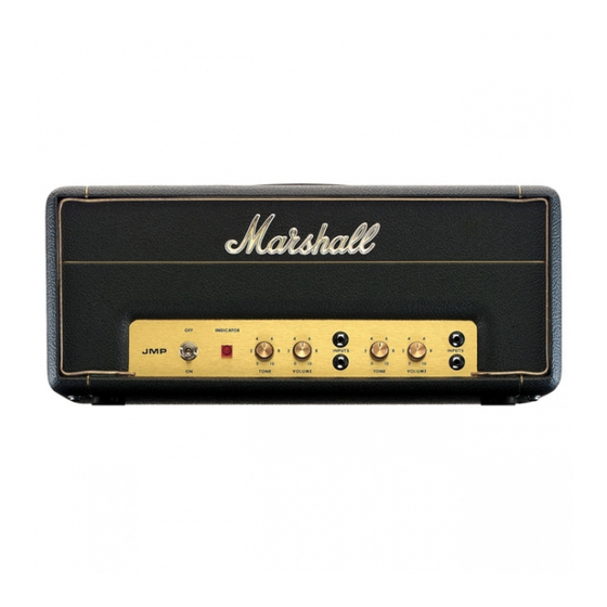 Marshall Amplification 2061X Manuals