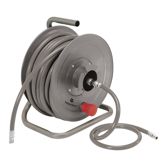 TOOLCRAFT 1499514 Air Hose Reel Manuals