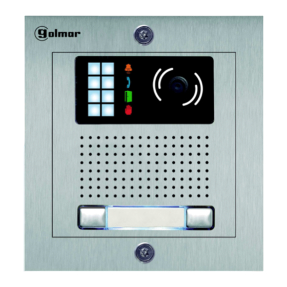 golmar Nexa Modular GB2 Quick Manual