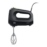 Braun MultiMix 1 HM1010 Manual