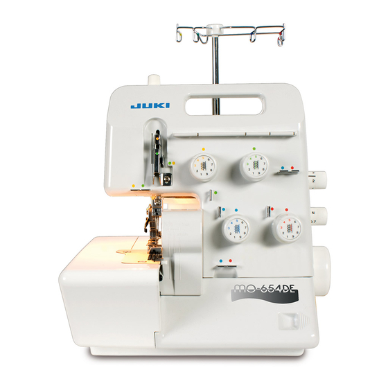JUKI MO-654DE Instruction Manual