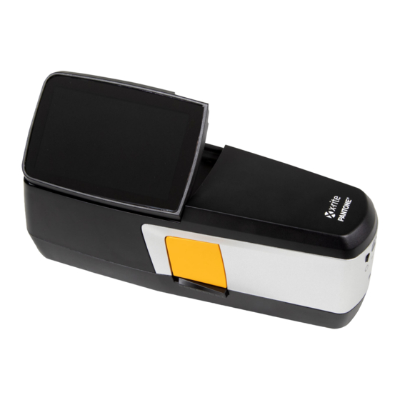 PANTONE XRITE EXACT 2 USER MANUAL Pdf Download ManualsLib