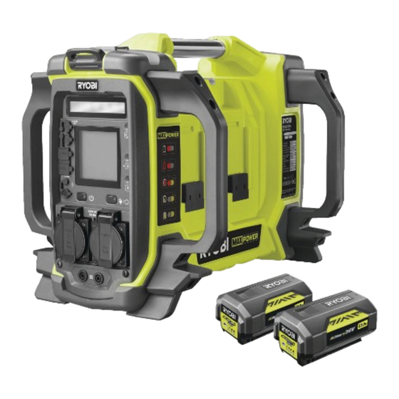 RYOBI RY36BI1800A MANUAL Pdf Download | ManualsLib