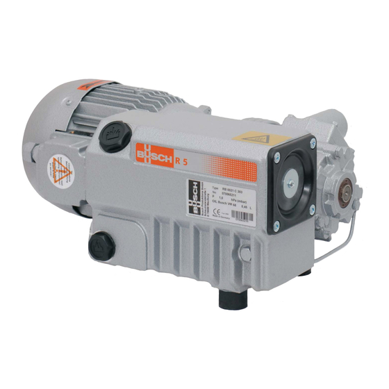 BUSCH R5 RB 0021 C INSTRUCTION MANUAL Pdf Download ManualsLib