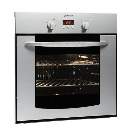 INDESIT FIE 36 K.B GB/1 OPERATING Pdf Download | ManualsLib