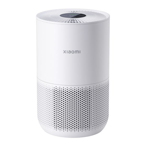 xiaomi air purifier 4 compact manual