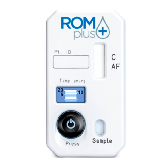 LABORIE ROM Plus Quick Reference Manual