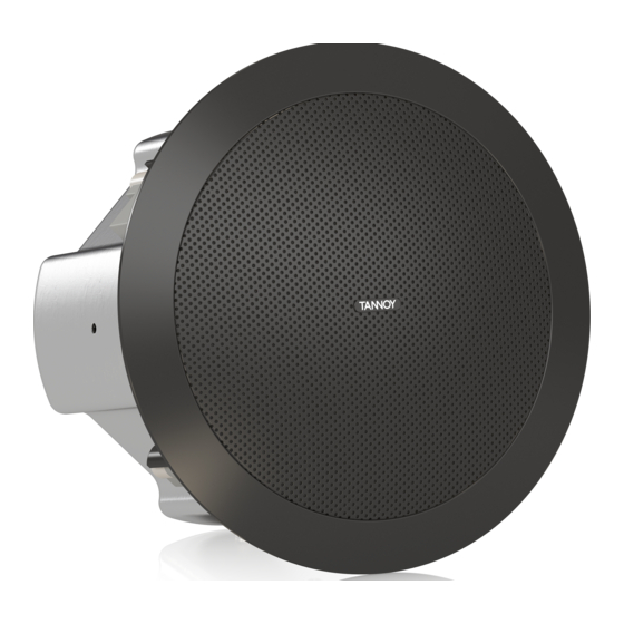 Tannoy CVS Series Quick Start Manual