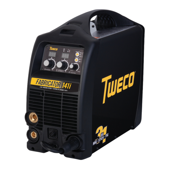 Tweco FABRICATOR 141i Operating Manual