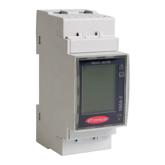 Fronius Smart Meter TS 100A-1 Operating Instructions Manual