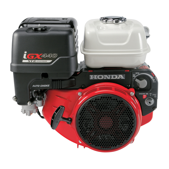 Honda iGX440 Owner's Manual