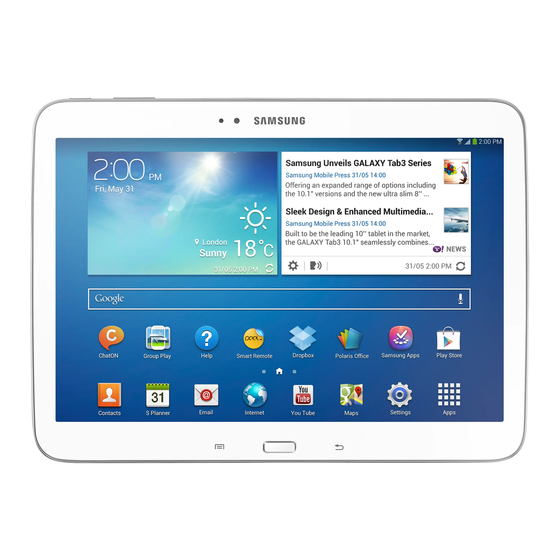 Samsung Galaxy Tab GT-P5210 User Manual