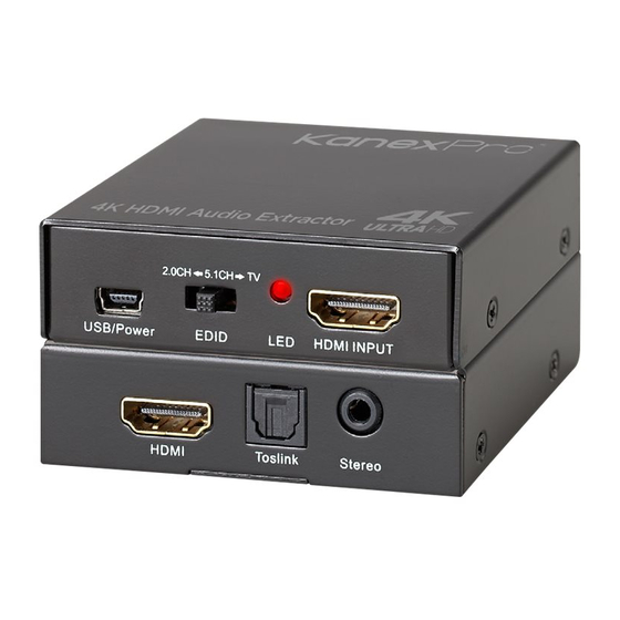 KanexPro HAECOAX2 User Manual