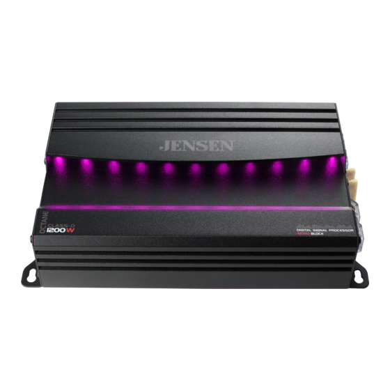 Jensen Octane XDA94RB Installation & Owner's Manual