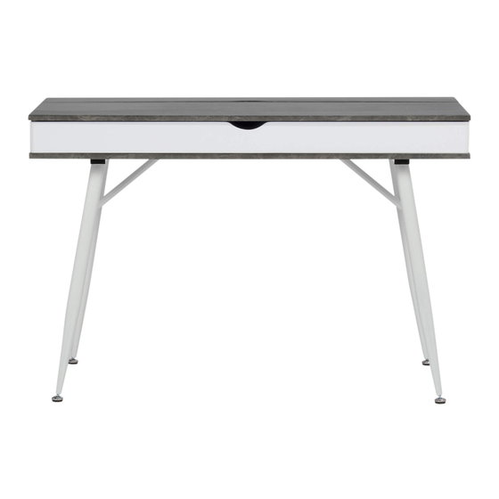CALICO DESIGNS ALCOVE DESK 51252 Assembly Instructions Manual