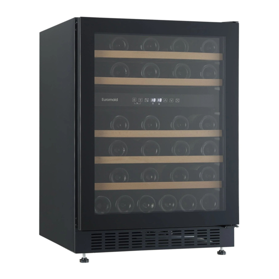 Euromaid EWC46IB Built-in Wine Chiller Manuals