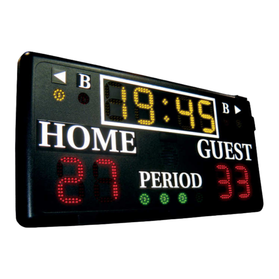 Sportable Scoreboards 2207LED Installation Instructions Manual