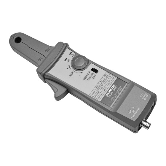GW Instek GCP-300 Instruction Manual