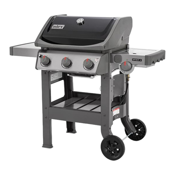 Weber E-320 GBS Owner's Manual
