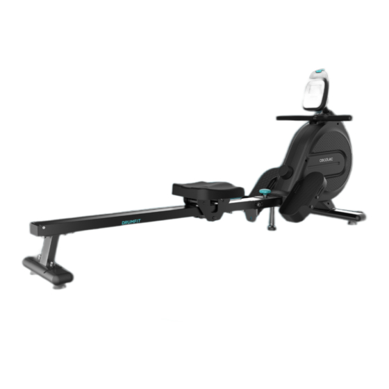 User Manuals: cecotec DRUMFIT ROWER 9000 REGATTA Rowing