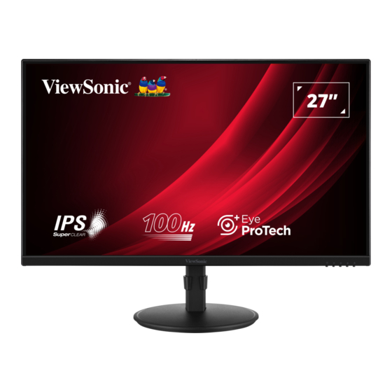 ViewSonic VA2708-HDJ User Manual