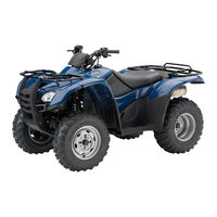 Honda 2005 FOURTRAX RANCHER AT TRX400FGA Owner's Manual