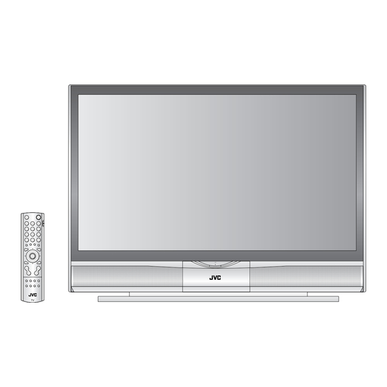JVC HD-ILA TV HD-70ZR7J Instruction Manual