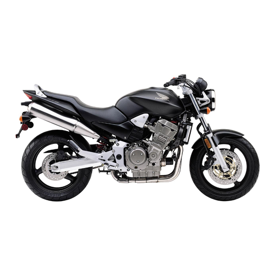 Honda CB900F Owner's Manual