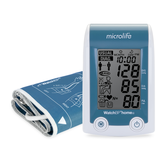 Microlife WatchBP Home Instruction Manual