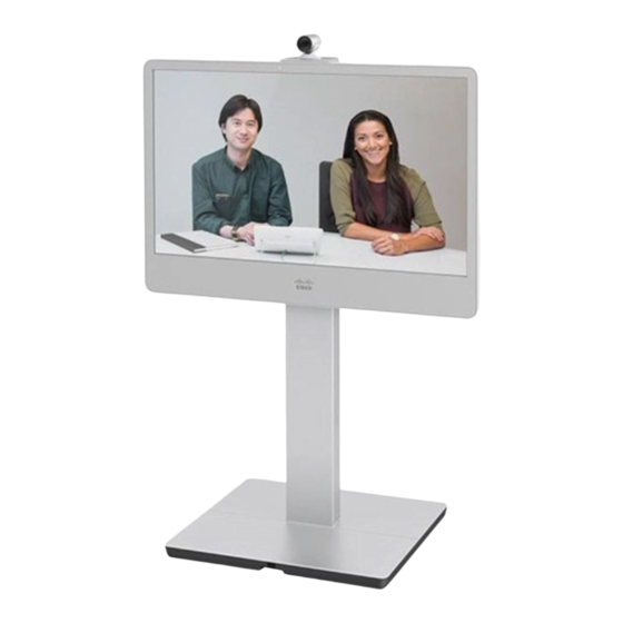 Cisco TelePresence MX300 G2 Quick Reference Manual