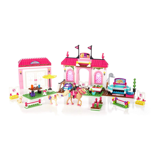 Mega Bloks Barbie Build'n Play Horse Stable Manuals