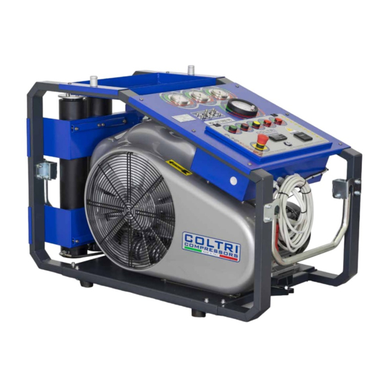 Coltri Compressors PRIME LINE ERGO TPS MCH-13/ET Use And Maintenance Manual