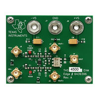 Texas Instruments THS4500EVM User Manual
