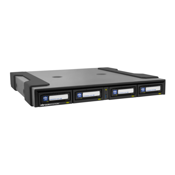 Tandberg Data RDX QuikStation 4 Quick Start Manual