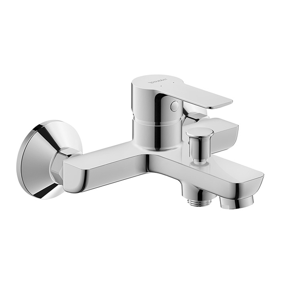 DURAVIT A.1 A15230 0000 10 Instructions For Mounting And Use