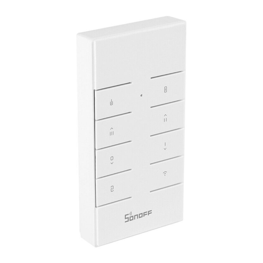 Sonoff RM433 Manual