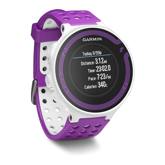 Garmin Forerunner 220 Manuals